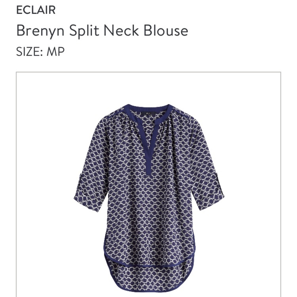ECLAIR Blouse designed for Stitch Fix